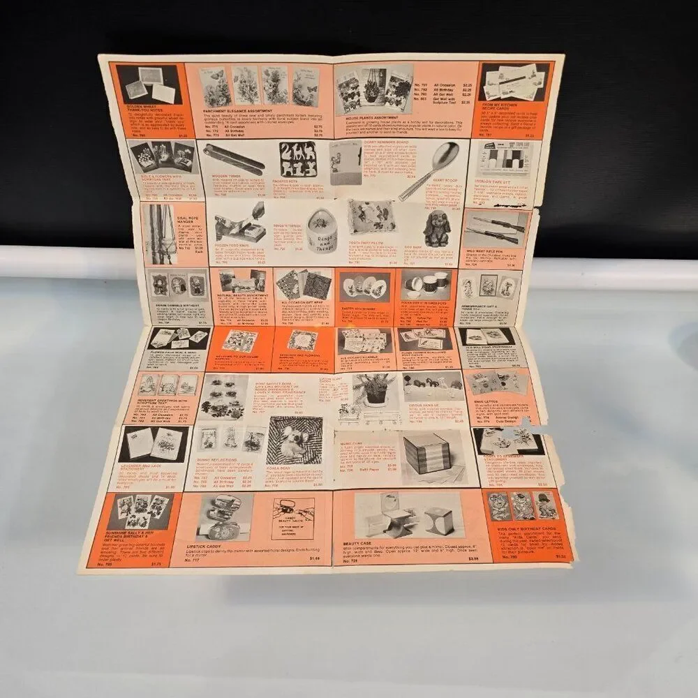 1976 - 1977 Mail Order Gift Guides Leaflets 7 Mill Street Wilton New Hampshire